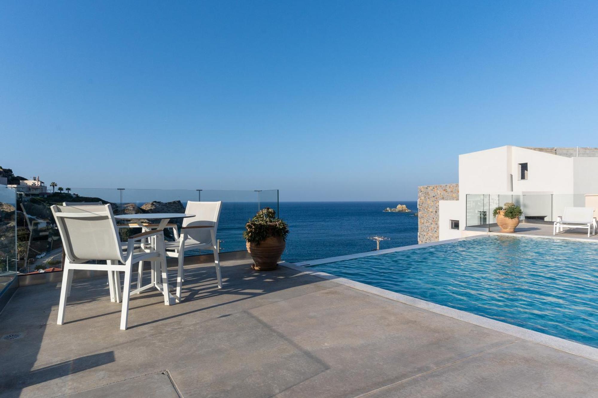 Amazing View Villa Aliki With Infinity Pool & Spa Λυγαριά Εξωτερικό φωτογραφία