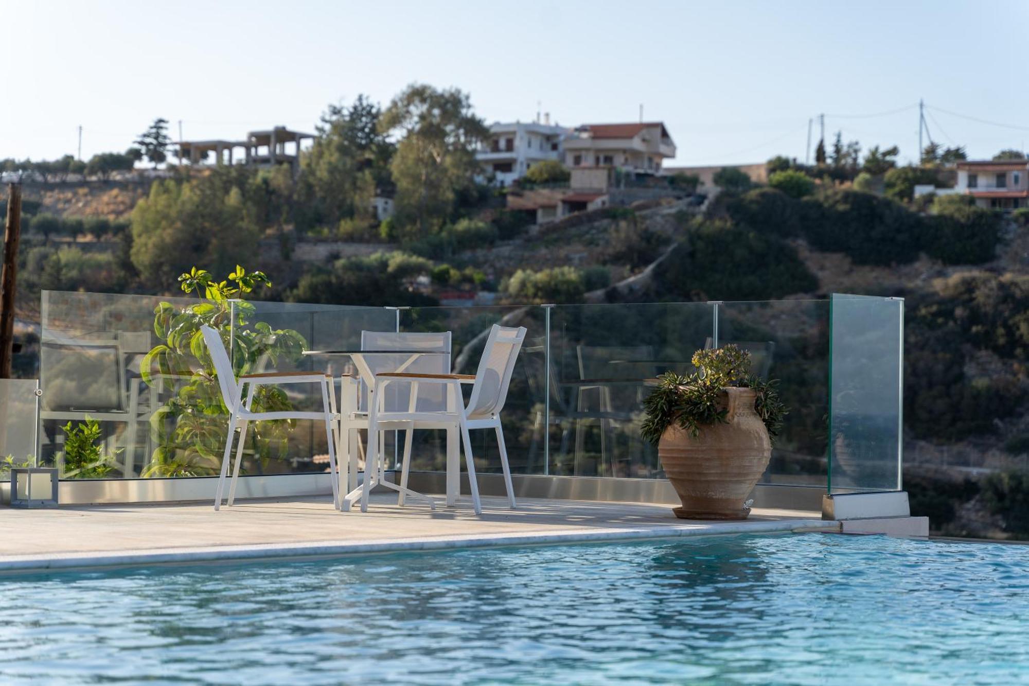 Amazing View Villa Aliki With Infinity Pool & Spa Λυγαριά Εξωτερικό φωτογραφία