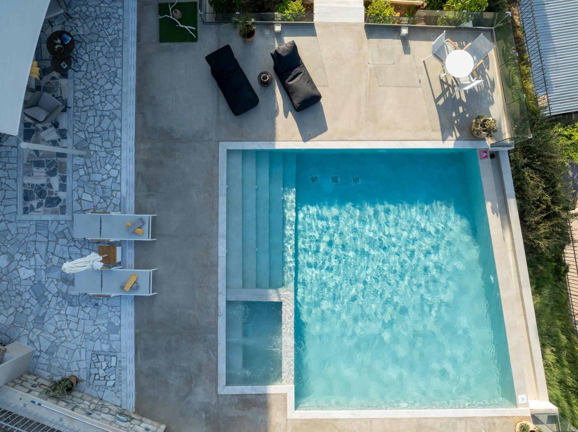 Amazing View Villa Aliki With Infinity Pool & Spa Λυγαριά Εξωτερικό φωτογραφία