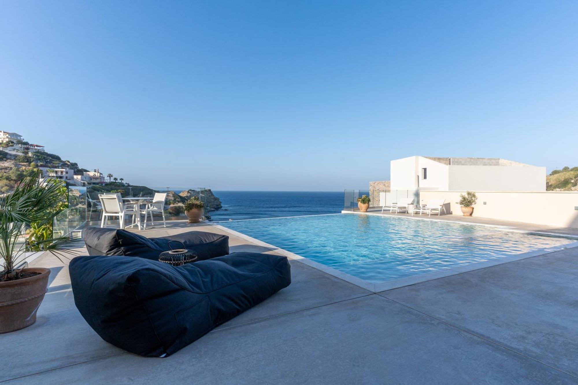 Amazing View Villa Aliki With Infinity Pool & Spa Λυγαριά Εξωτερικό φωτογραφία