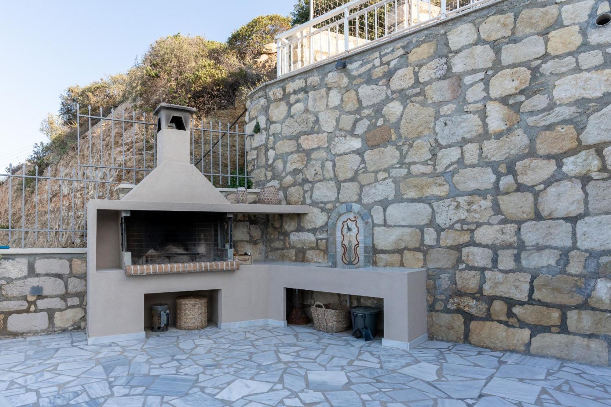 Amazing View Villa Aliki With Infinity Pool & Spa Λυγαριά Εξωτερικό φωτογραφία