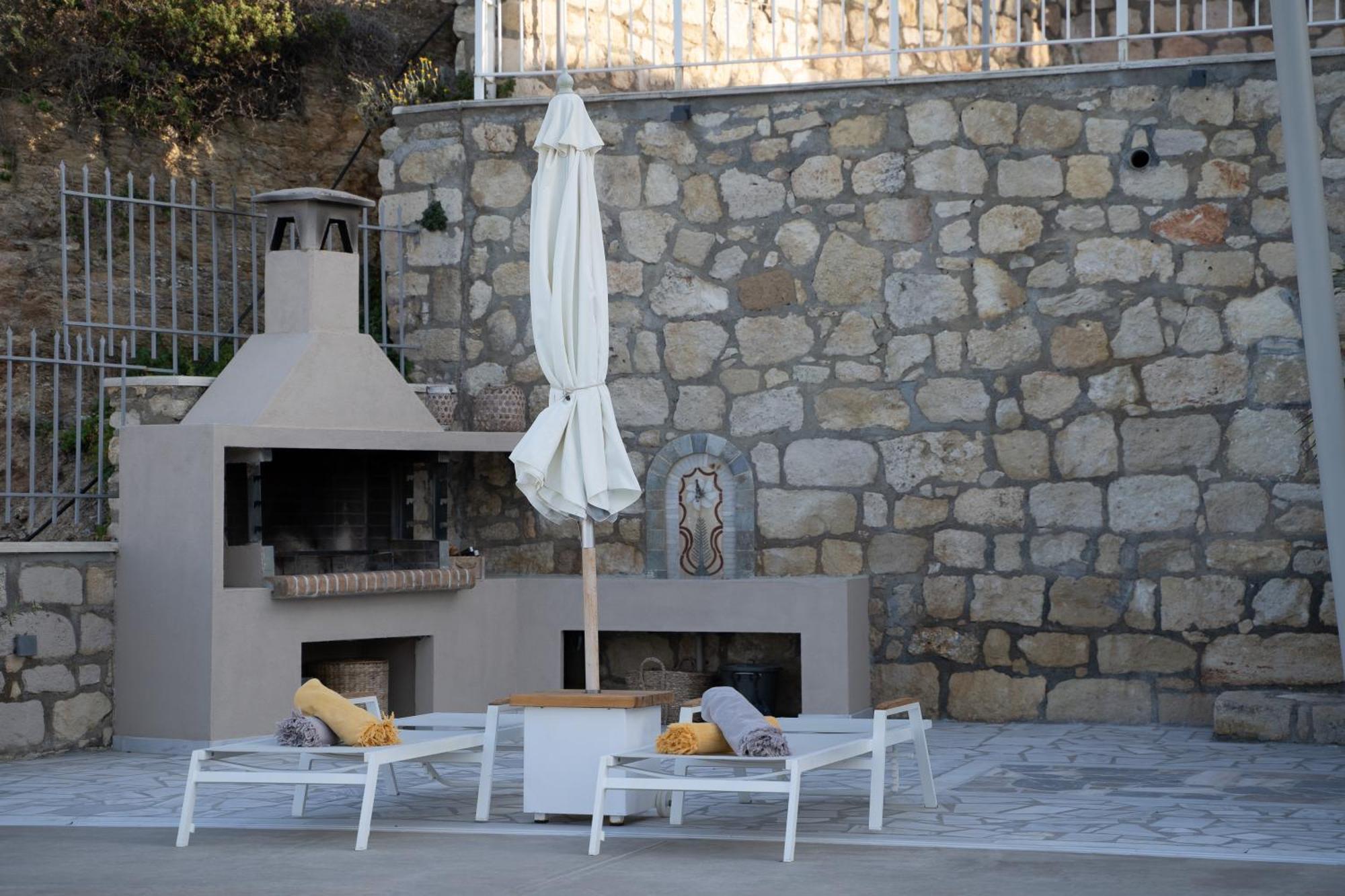Amazing View Villa Aliki With Infinity Pool & Spa Λυγαριά Εξωτερικό φωτογραφία