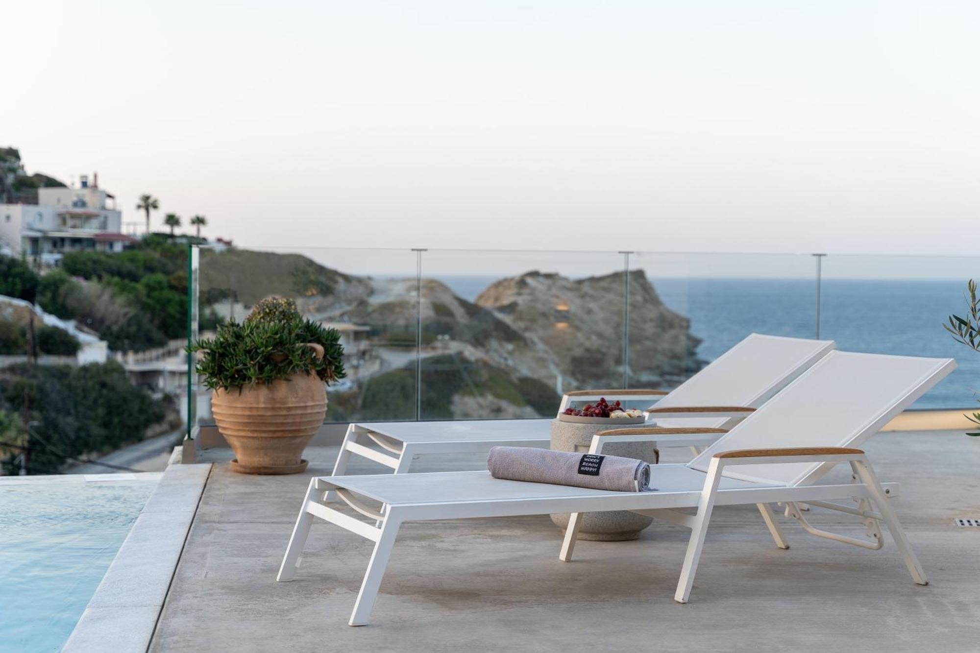 Amazing View Villa Aliki With Infinity Pool & Spa Λυγαριά Εξωτερικό φωτογραφία