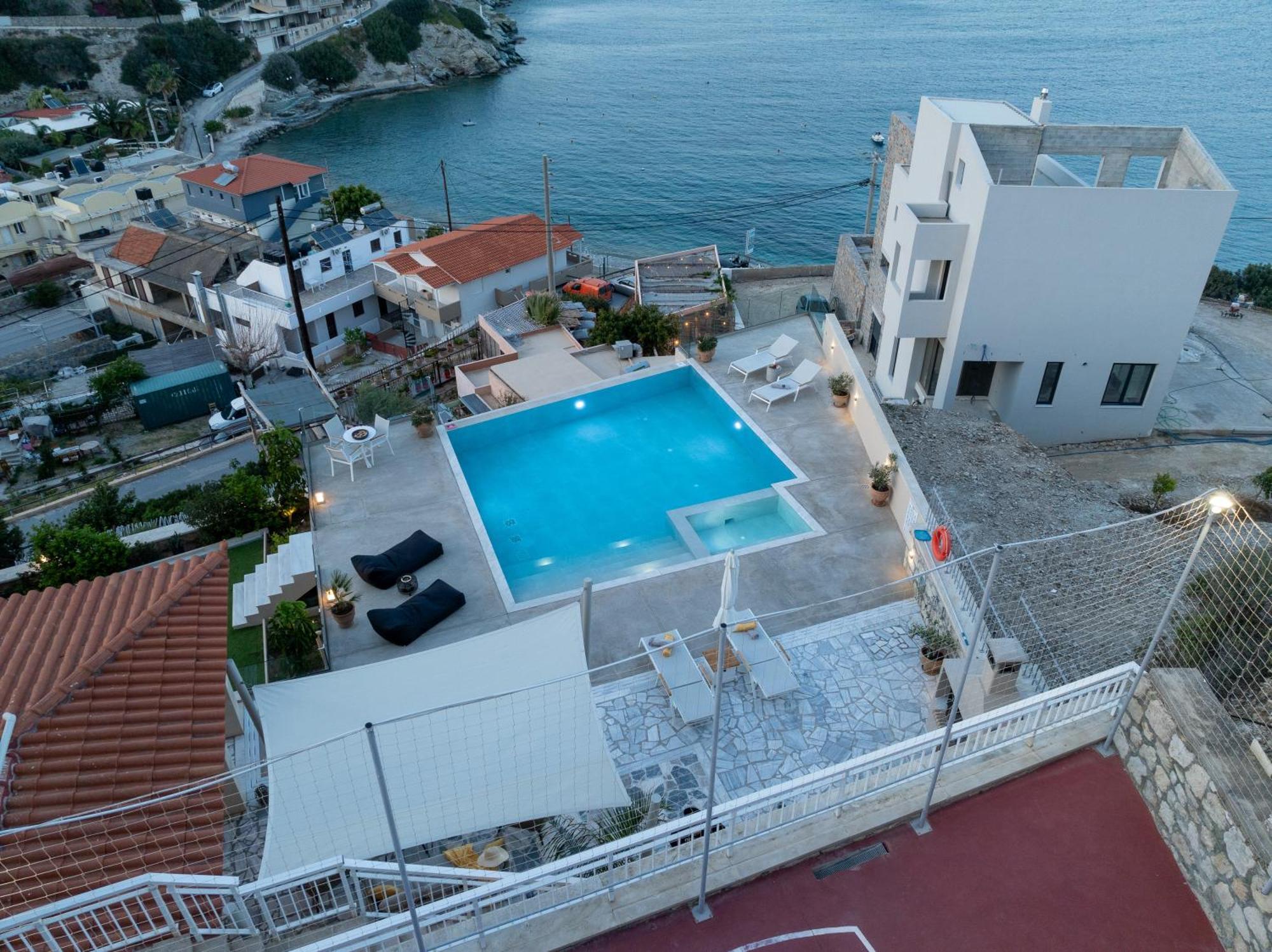 Amazing View Villa Aliki With Infinity Pool & Spa Λυγαριά Εξωτερικό φωτογραφία