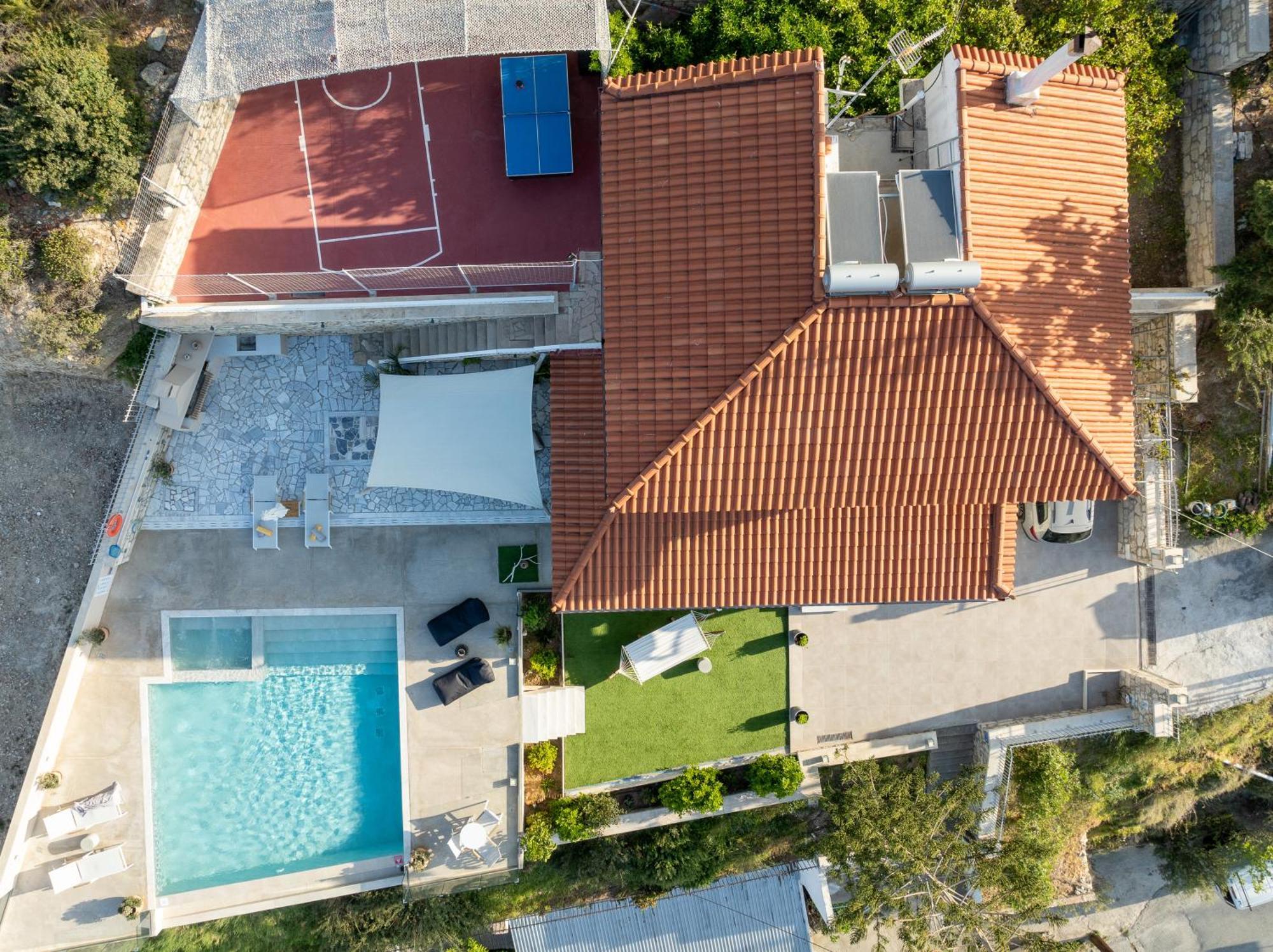 Amazing View Villa Aliki With Infinity Pool & Spa Λυγαριά Εξωτερικό φωτογραφία