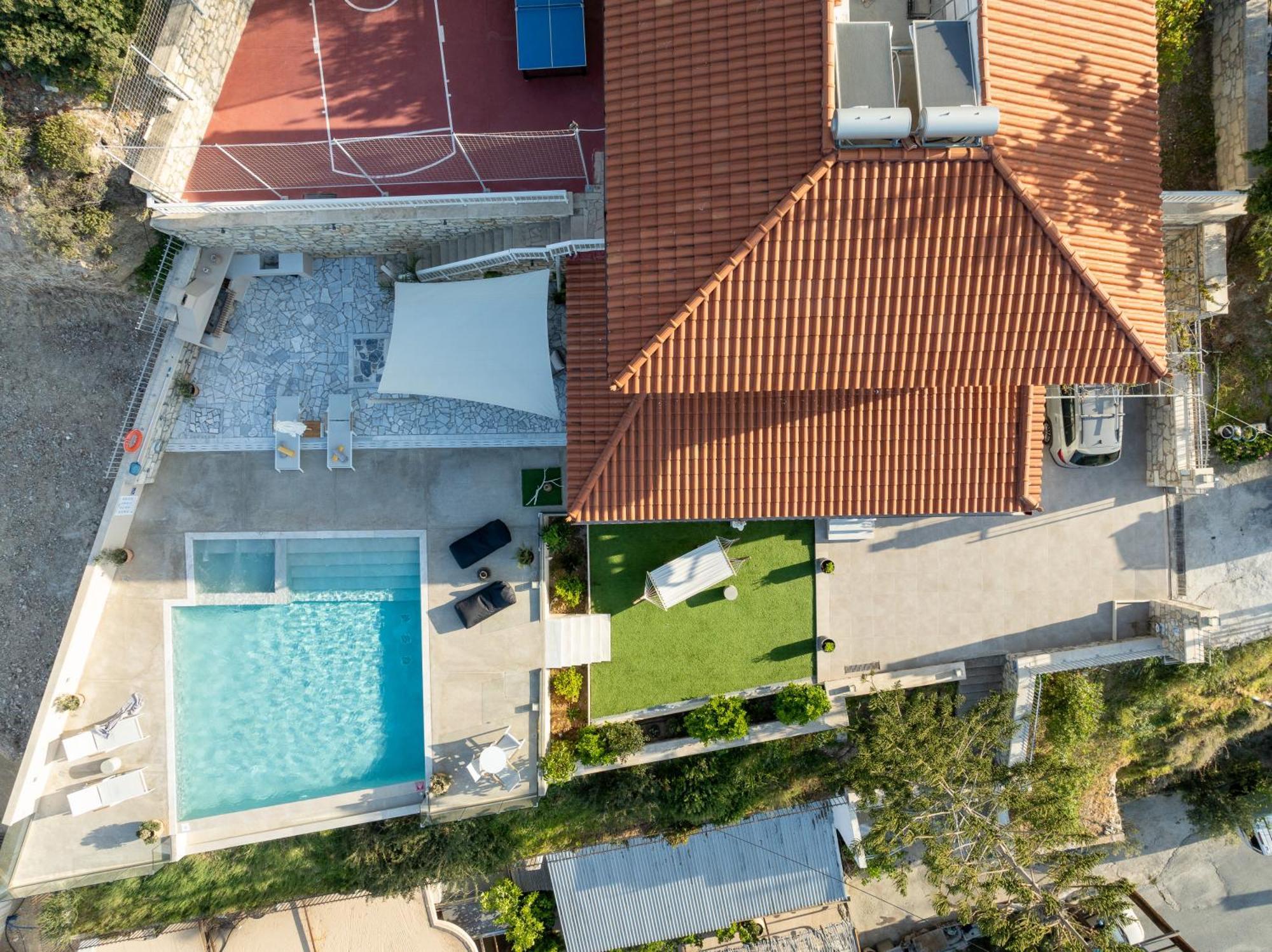 Amazing View Villa Aliki With Infinity Pool & Spa Λυγαριά Εξωτερικό φωτογραφία