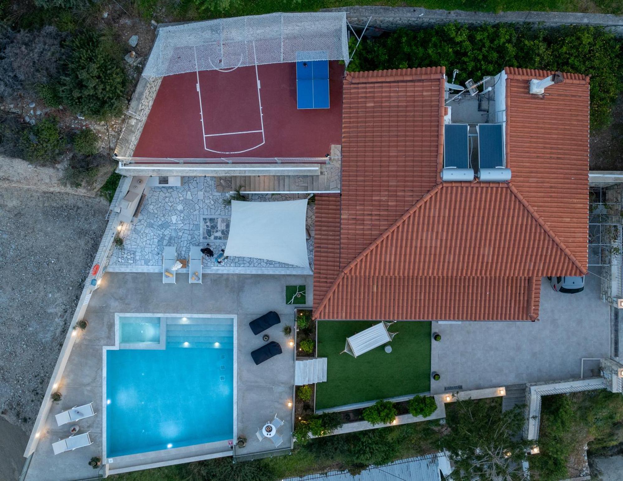 Amazing View Villa Aliki With Infinity Pool & Spa Λυγαριά Εξωτερικό φωτογραφία